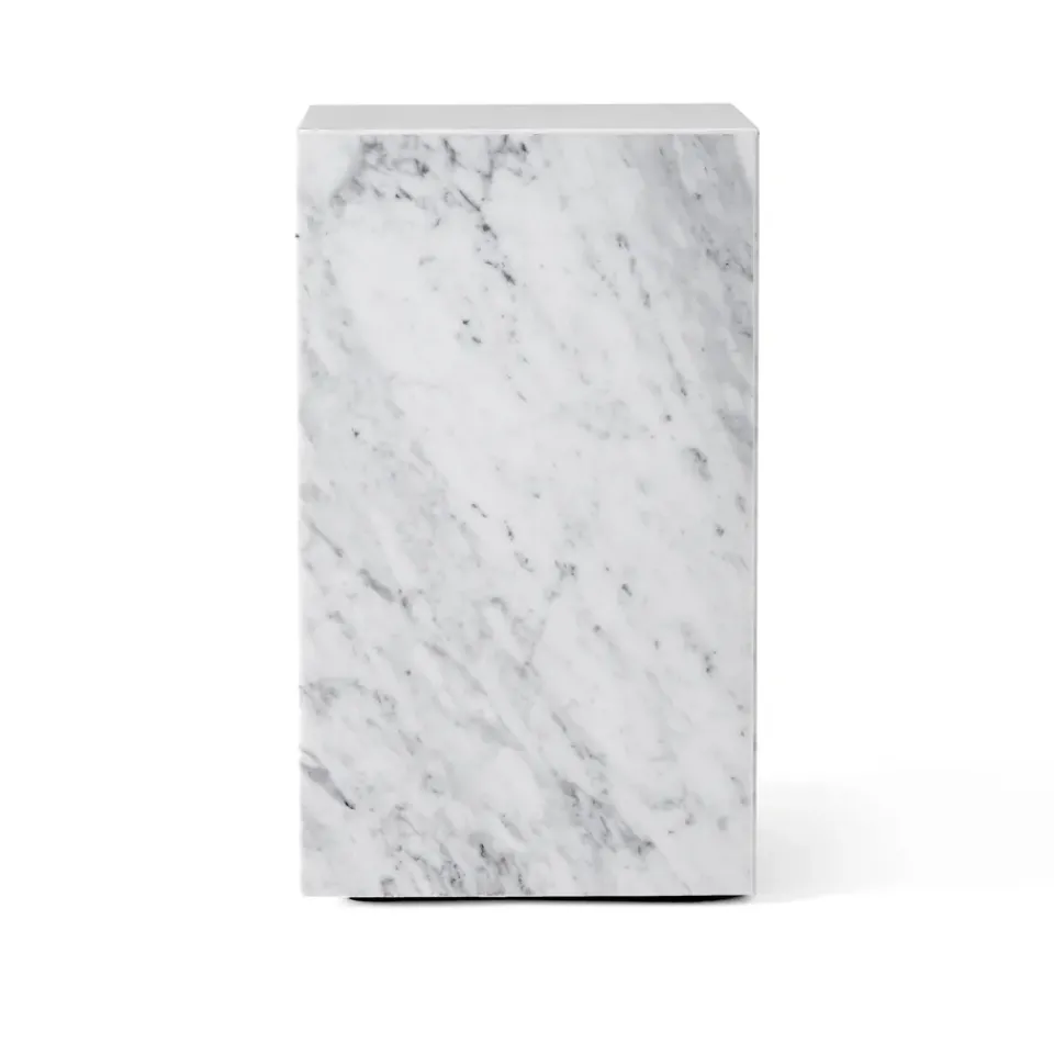 Audo Copenhagen Side Tables*Plinth tall sidetable 30x30x51 cm, White
