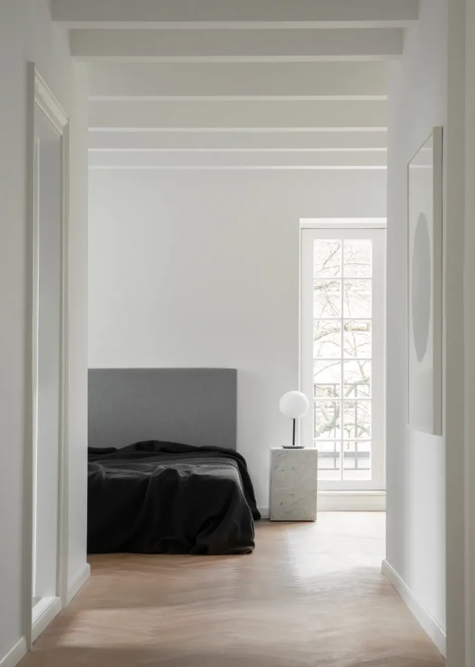 Audo Copenhagen Side Tables*Plinth tall sidetable 30x30x51 cm, White