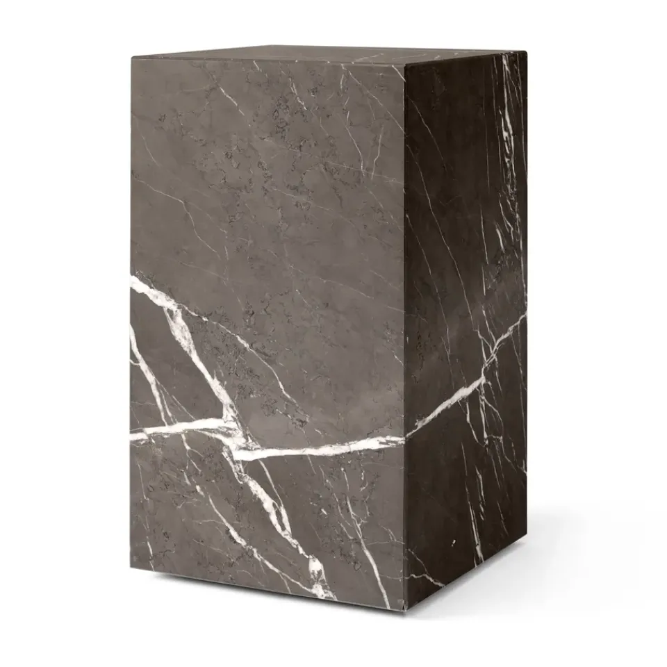 Audo Copenhagen Side Tables*Plinth tall sidetable 30x30x51 cm, Brown