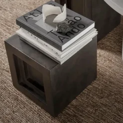 101 Copenhagen Side Tables*Podium mini 30 cm, Coffee BrownBlack