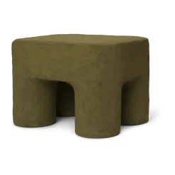 Ferm Living Children's Chairs|Children's Chairs*Podo stool, Khaki Green