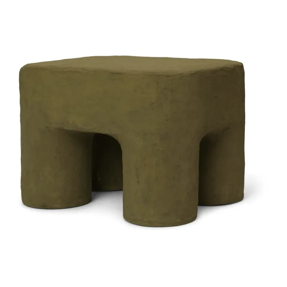 Ferm Living Children's Chairs|Children's Chairs*Podo stool, Khaki Green