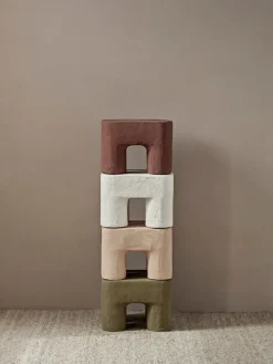 Ferm Living Children's Chairs|Children's Chairs*Podo stool, Khaki Green