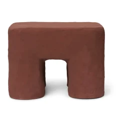 Ferm Living Children's Chairs|Children's Chairs*Podo stool, Red Brown RedBrown