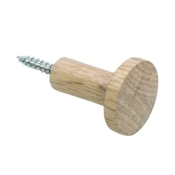 Mette Ditmer Clothes Hooks & Hangers*Point hook long 2 pack, Oak Beige