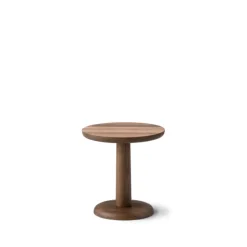 Fredericia Furniture Side Tables*Pon side table, Smoked oak oil, Ø35 cm Beige