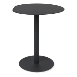 Ferm Living Balcony Furniture|Table For Outdoor Use*Pond coffee table Ø64x72 cm, Black