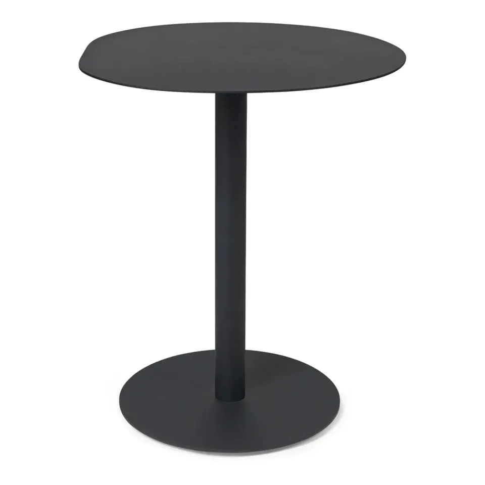 Ferm Living Balcony Furniture|Table For Outdoor Use*Pond coffee table Ø64x72 cm, Black