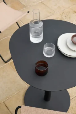 Ferm Living Balcony Furniture|Table For Outdoor Use*Pond coffee table Ø64x72 cm, Black