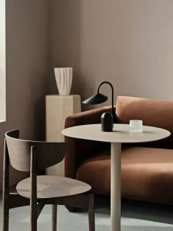 Ferm Living Balcony Furniture|Table For Outdoor Use*Pond coffee table Ø64x72 cm, Cashmere Beige