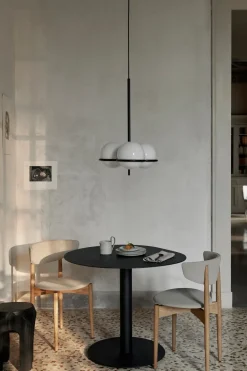 Ferm Living Table For Outdoor Use*Pond dining table Ø88x72 cm, Black