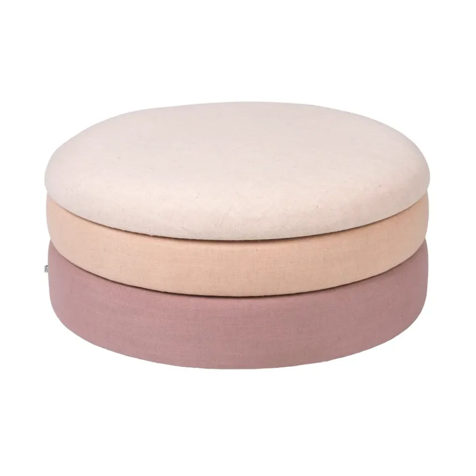Broste Copenhagen Sitting Poufs*Pond pouffe 30 cm, Rose shades Pink