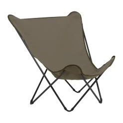 Lafuma Outdoor Lounge Furniture*Popup XL Seville sun lounger, Grés/ Grey