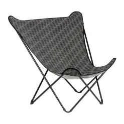 Lafuma Outdoor Lounge Furniture*Popup XL Seville sun lounger, Cara/dark Grey