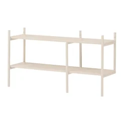 TÔNN furniture Shelves & Shelving Systems*Portal side unit 67 cm, Off- White