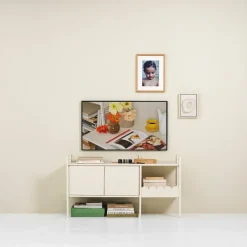 TÔNN furniture Shelves & Shelving Systems*Portal side unit 67 cm, Off- White