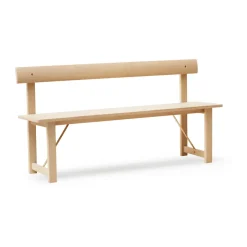 Form & Refine Benches*Position bench 155 cm, Oak-brass Brown