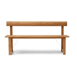 Form & Refine Benches*Position bench 155 cm, Oak-steel Brown