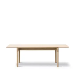 Fredericia Furniture Dining Tables*Post 6438 dining table, Light oiled oak, 100x225 cm Beige