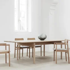 Fredericia Furniture Dining Tables*Post 6438 dining table, Light oiled oak, 100x225 cm Beige
