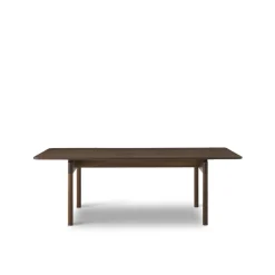 Fredericia Furniture Dining Tables*Post 6438 dining table, Smoke-oiled oak, 100x225 cm Beige