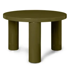 Ferm Living Coffee Tables*Post coffee table small 65 cm, Olive Green