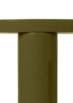 Ferm Living Coffee Tables*Post coffee table small 65 cm, Olive Green