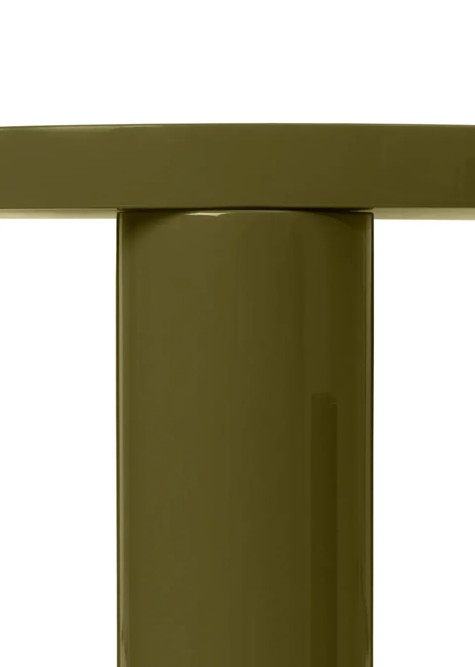 Ferm Living Coffee Tables*Post coffee table small 65 cm, Olive Green