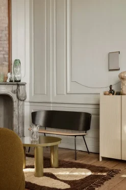 Ferm Living Coffee Tables*Post coffee table small 65 cm, Olive Green