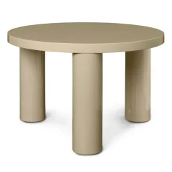 Ferm Living Coffee Tables*Post coffee table small 65 cm, Cashmere Beige