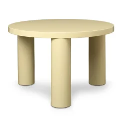 Ferm Living Coffee Tables*Post coffee table small 65 cm, Lemonade Yellow