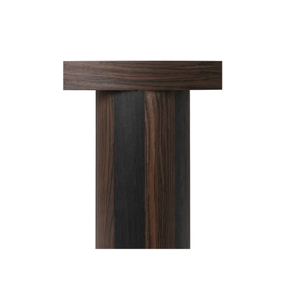 Ferm Living Coffee Tables*Post Coffee table, Smoked oak, large, lines Beige