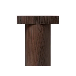 Ferm Living Coffee Tables*Post Coffee table, Smoked oak, large, stars Beige