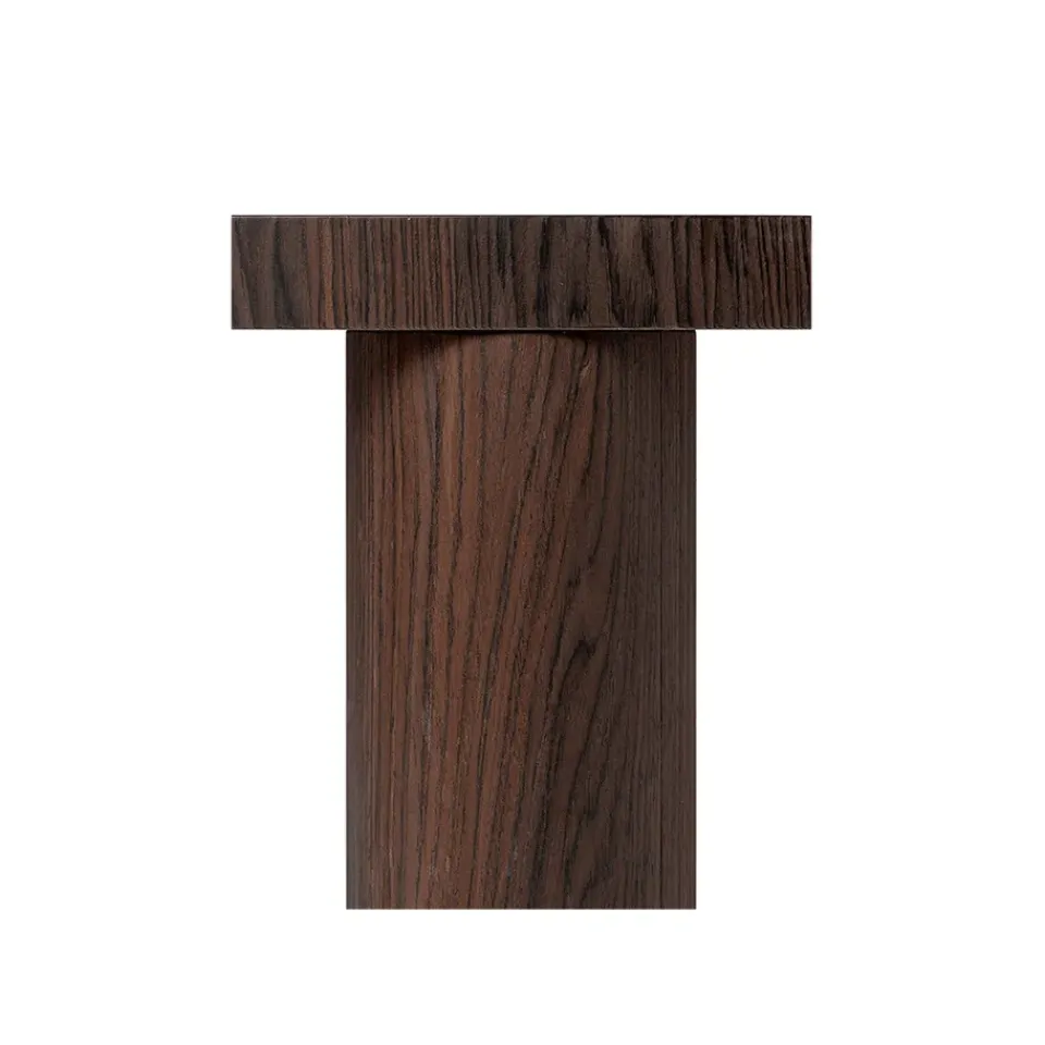 Ferm Living Coffee Tables*Post Coffee table, Smoked oak, large, stars Beige