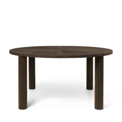 Ferm Living Dining Tables*Post dining table, Oak smoked. star Beige