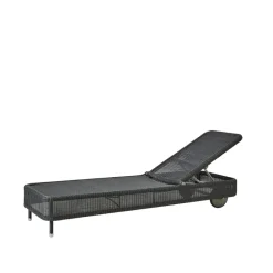 Cane-line Seating*Presley sun lounger weave, Graphite Grey