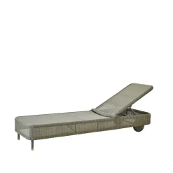 Cane-line Seating*Presley sun lounger weave, Taupe Beige