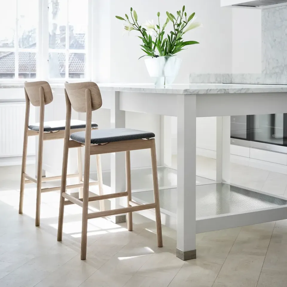 Stolab Bar Stools*Prima Vista bar stool, /beige-oiled oak Brown