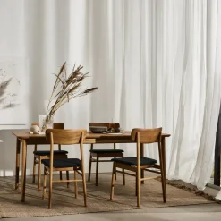 Stolab Chairs*Prima Vista chair, Elmotique leather 43807 cognac-birch light matte finish Brown