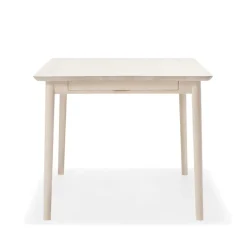 Stolab Dining Tables*Prima Vista dining table, Birch light matt lacquer. 120cm. 1 insert Beige