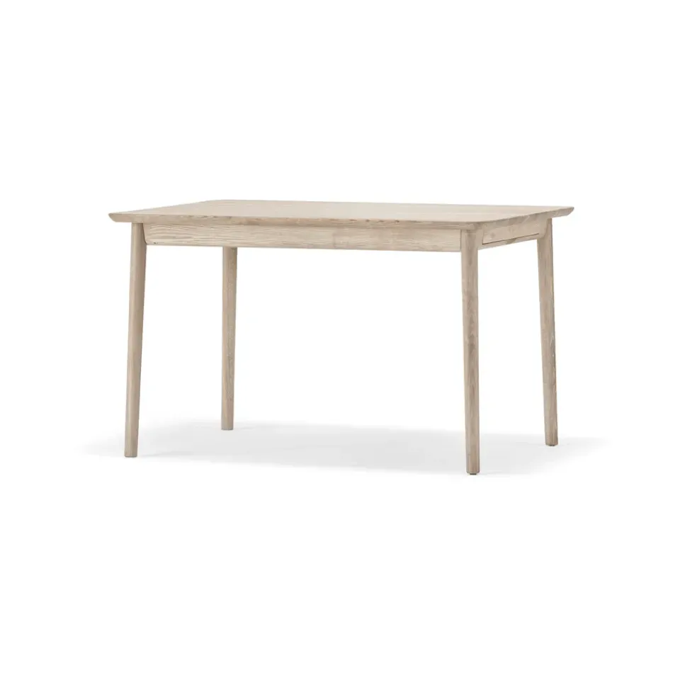 Stolab Dining Tables*Prima Vista dining table, Oak light matt lacquer-120cm-1 insert Beige