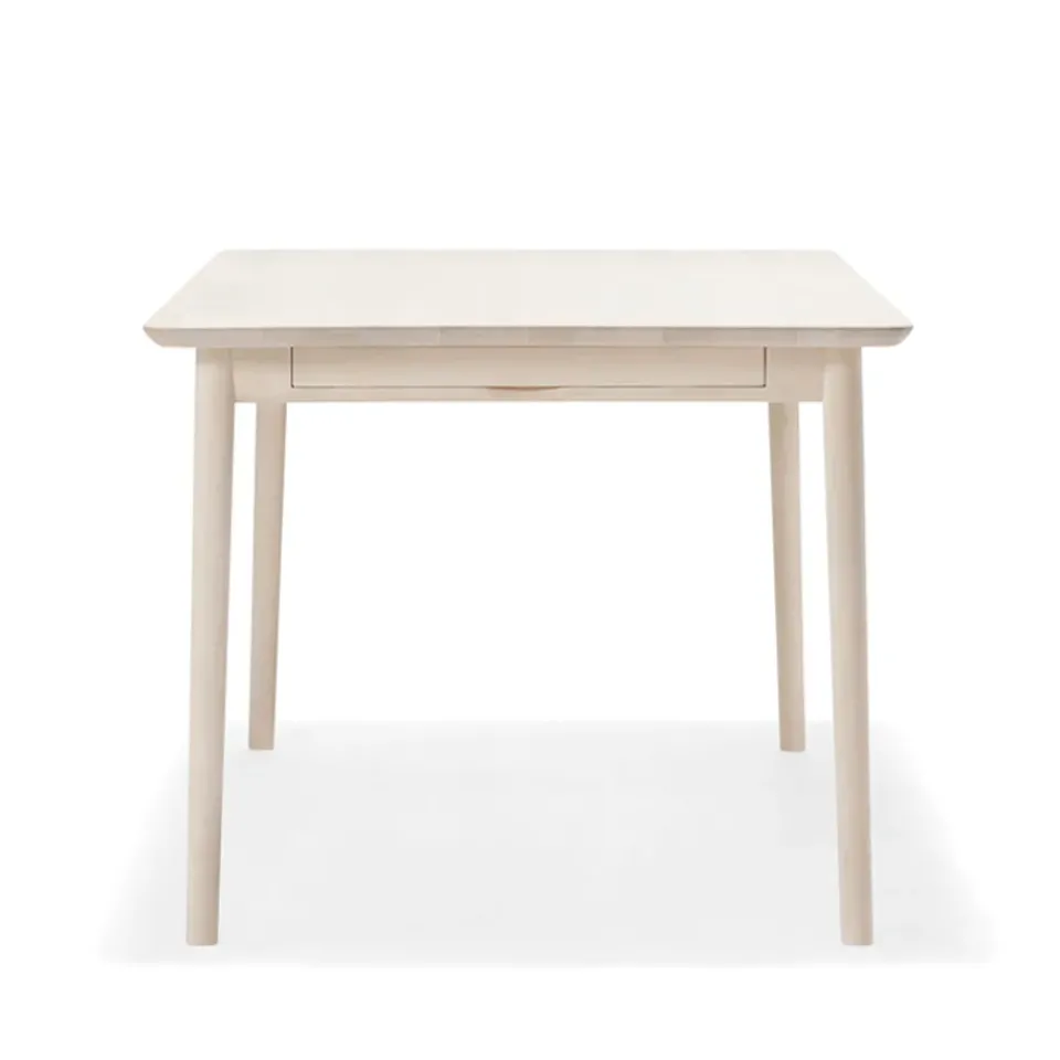 Stolab Dining Tables*Prima Vista dining table, Birch light matt lacquer-180cm-1 insert Beige