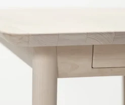 Stolab Dining Tables*Prima Vista dining table, Birch white oiled 120x90 cm white oiled + 1 extension piece Beige