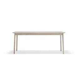 Stolab Dining Tables*Prima Vista dining table, Oak light matt lacquer-180cm-1 insert Beige