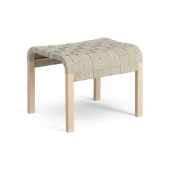 Swedese Armchairs & Footstools*Primo foot stool laquered beech, Natural Beige