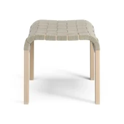 Swedese Armchairs & Footstools*Primo foot stool laquered beech, Natural Beige