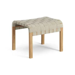 Swedese Armchairs & Footstools*Primo foot stool oiled oak, Natural Beige