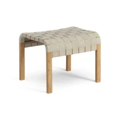 Swedese Armchairs & Footstools*Primo foot stool oiled oak, Natural Beige