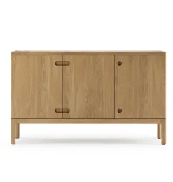 Stolab Dressers & Sideboards*Prio Mellan bench, Oak natural oil. wooden door Beige