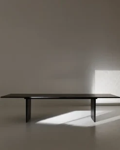GUBI Dining Tables*Private dining room table 100x260 cm, Brown- stained oak Black